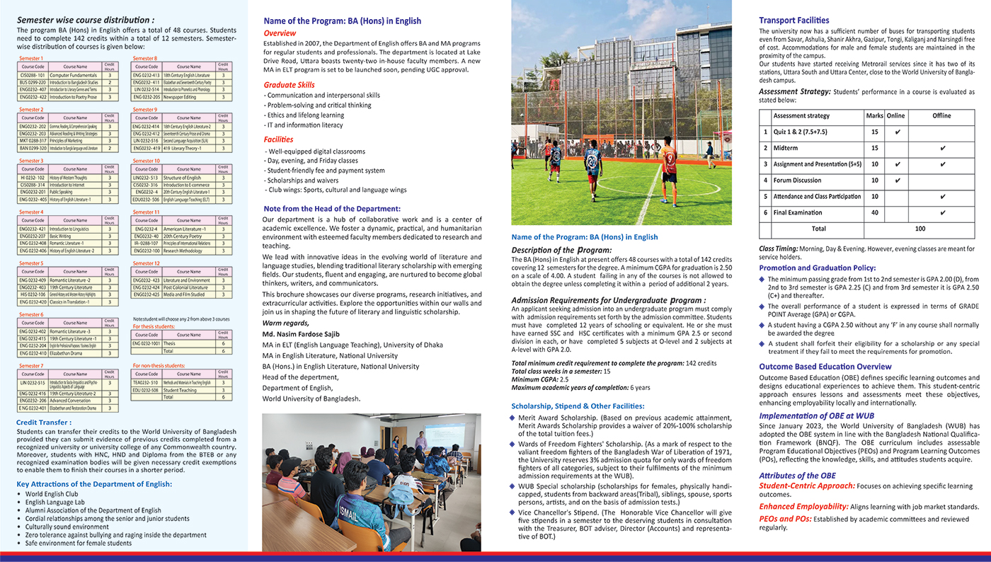 BA English Brochure