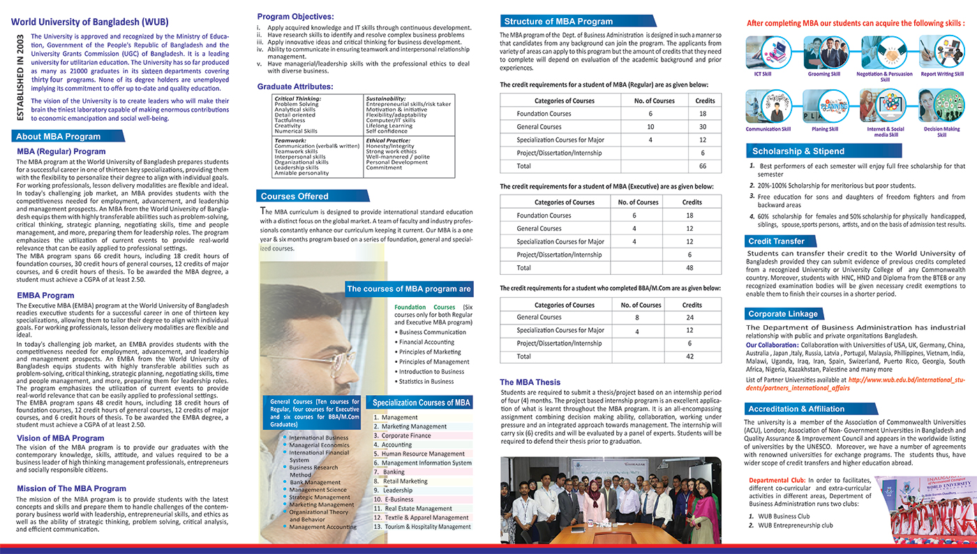 MBA Brochure